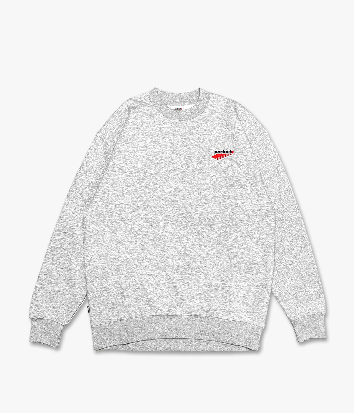 Pasteelo - Sweater Embroidered O.G. Crewneck - Heather Grey - S